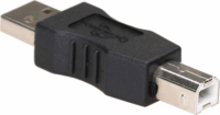 Akyga USB 2.0-A apa - USB 2.0-B apa Adapter - Fekete
