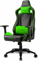 Sharkoon Elbrus 2 Gamer szék - Fekete/Zöld