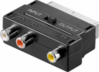 goobay 50122 Scart - 3xRCA Adapter