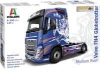 Tamiya Italeri Volvo FH4 Globetrotter XL Kamion fém modell (1:24)