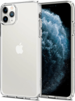 Spigen Liquid Crystal Apple iPhone 11 Pro Hátlap Tok - Átlátszó