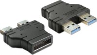 DeLOCK USB 3.0 pin fej apa > 2 x USB 3.0-A apa - párhuzamos adapter