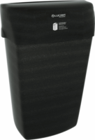 Lucart Eco Natural 23 literes falra szerelhető hulladékgyűjtő - Fekete