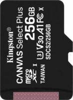 Kingston 256GB Canvas Select Plus microSDXC UHS-I CL10 memóriakártya