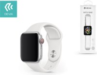 Devia Deluxe Series Apple Watch S1/2/3/4/5/6/SE Sport szíj 38/40mm - Fehér