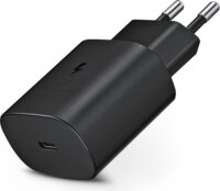 Samsung EP-TA800EBE PD 3.0 Hálózati USB-C töltő (5V / 3A) - Fekete (Utángyártott, OEM)