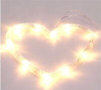 Iris Tapadókorongos LED Szív Ablak dekoráció