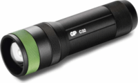 GP C32 LED Zseblámpa - Fekete/Zöld