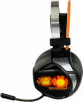 Dragon War Rider G-HS-011 Gaming Headset - Fekete