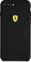 Ferrari SF Apple iPhone 8 Plus / 7 Plus Szilikon Tok - Fekete