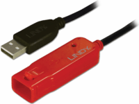 LINDY 42780 USB 2.0 Aktív hosszabbító kábel 8m