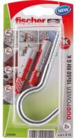 Fischer DUOPOWER 10x50 RH G K Tipli kampóval (2db/csomag)