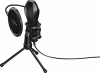 Hama uRage Xstr3am Evolution Mikrofon + Asztali állvány - Fekete
