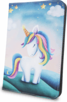 Greengo Univerzális Tablet Tok 7"-8" Unicorn mintás