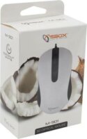 Sbox M-901W USB egér - Fehér