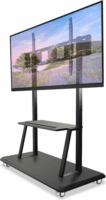 Techly 105582 55"-120" TV LCD/LED/Plazma TV Mobil állvány Fekete