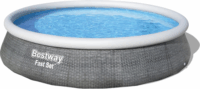 Bestway 57376 Fast Set Pool-Set felfújható kerek medence (396 x 84 cm)
