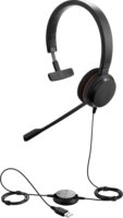 Jabra Evolve 20 UC Mono Headset - Fekete
