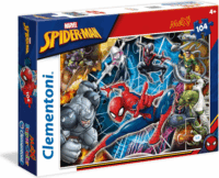 Clementoni Marvel Pókember és ellenfelei - 104 darabos maxi puzzle