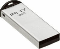 PNY 32GB Metal Attaché USB 2.0 Pendrive - Ezüst