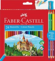 Faber-Castell: Kétoldalú színes ceruza készlet (24+ 3db/csomag)