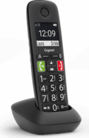 Gigaset E290HX ECO DECT Telefon - Fekete (Bázisállomás nélkül)