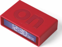 Lexon Flip+ LCD ébresztőóra - Piros
