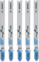 Bosch Basic for Metal Szúrófűrészlap fémhez (5db/csomag)