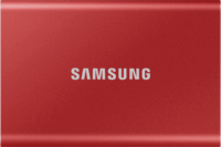 Samsung 1TB T7 Piros USB 3.2 Külső SSD