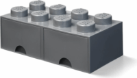 LEGO 40061754 Fiókos tárolódoboz (4x2) - Szürke