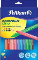 Pelikan Colorella duo C407 Filctoll készlet - 12 szín