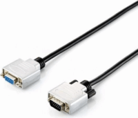 Equip 118855 Monitor hosszabbítókábel kábel 15m - Fekete