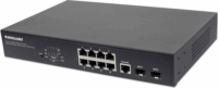 Intellinet 561167 PoE + Web által kezelt Gigabit Switch 2 SFP-porttal