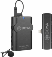 Boya BY-WM4 Pro-K3 Univerzális vezetéknélküli mikrofon szett (adó + vevő)