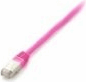 Equip S/FTP CAT6 Patch kábel 20m Rózsaszín