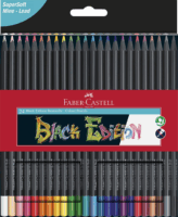 Faber-Castell Black Edition Háromszögletű színes ceruza készlet (24 db / csomag)