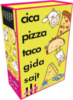 Cica, pizza, taco, gida, sajt Családi társasjáték