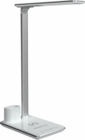 Terratec CHARGEAir All light 3in1 LED Asztali lámpa wireless töltővel (okostelefon + AirPod + okosóra) Fehér