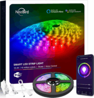 Nitebird SL2 Beltéri Smart WiFi-s Dekor LED szalag 5m - RGB