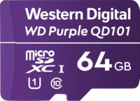 Western Digital 64GB Purple SC QD101 Ultra Endurance microSDXC UHS-I CL10 memóriakártya