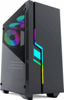 Gembird Fornax 2000 RGB Számítógépház - Fekete