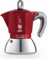 Bialetti Moka 6942 2 adagos indukciós kotyogós kávéfőző - Piros