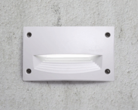 Fumagalli LETI 200 HS LED GX53 kültéri beépíthető fali lámpa - Fehér