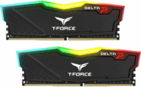 TeamGroup 16GB /2666 T-Force Delta RGB Black DDR4 RAM KIT (2x8GB)