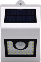 IRIS MSL-018CW-WB-28 napelemes mozgásérzékelős Fali LED lámpa - Fehér