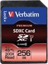 Verbatim SDXC Class 10 UHS-I 256GB memóriakártya
