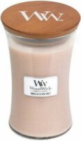 WoodWick Vanilla & Sea Salt nagy illatgyertya 609,5g