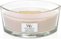 WoodWick Vanilla & Sea Salt Ellipszis illatgyertya 453,6g