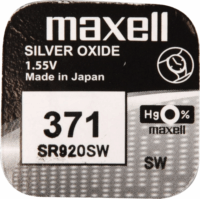 Maxell 371/SR920SW/V371 Ezüst oxid Óraelem (1db/csomag)