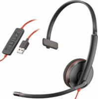Plantronics Blackwire C3210 USB-A Mono Headset - Fekete